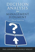 Decision Analysis for Management Judgment артикул 12922d.