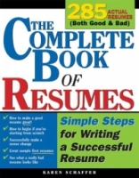 Complete Book of Resumes, The артикул 13128d.