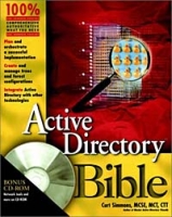 Active Directory Bible (With CD-ROM) артикул 13000d.