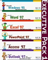 Executive Pack 1: Microsoft Office 97 with Windows 95 (includes Quick Reference Guides for Word, Excel, PowerPoint, Access, Outlook, and Windows 95) артикул 13116d.